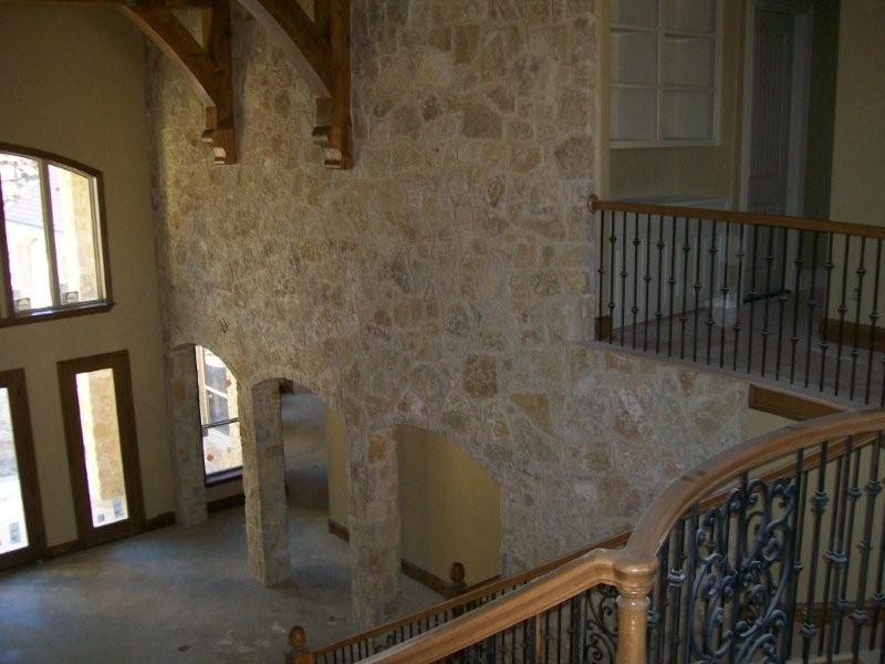 The Inside of the house, rocked with Multi-color Builders