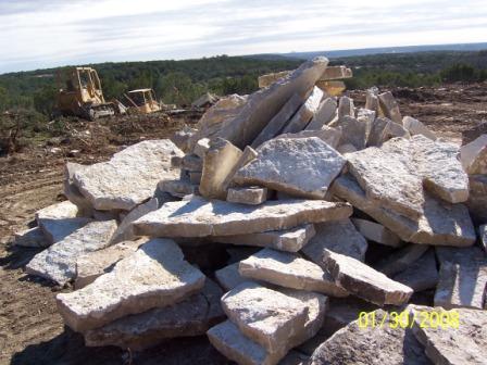 Granbury White 3 through 5 inch builders