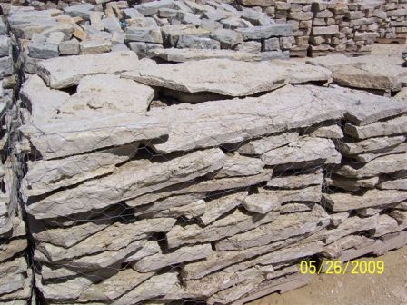 Granbury White Patio on Pallets